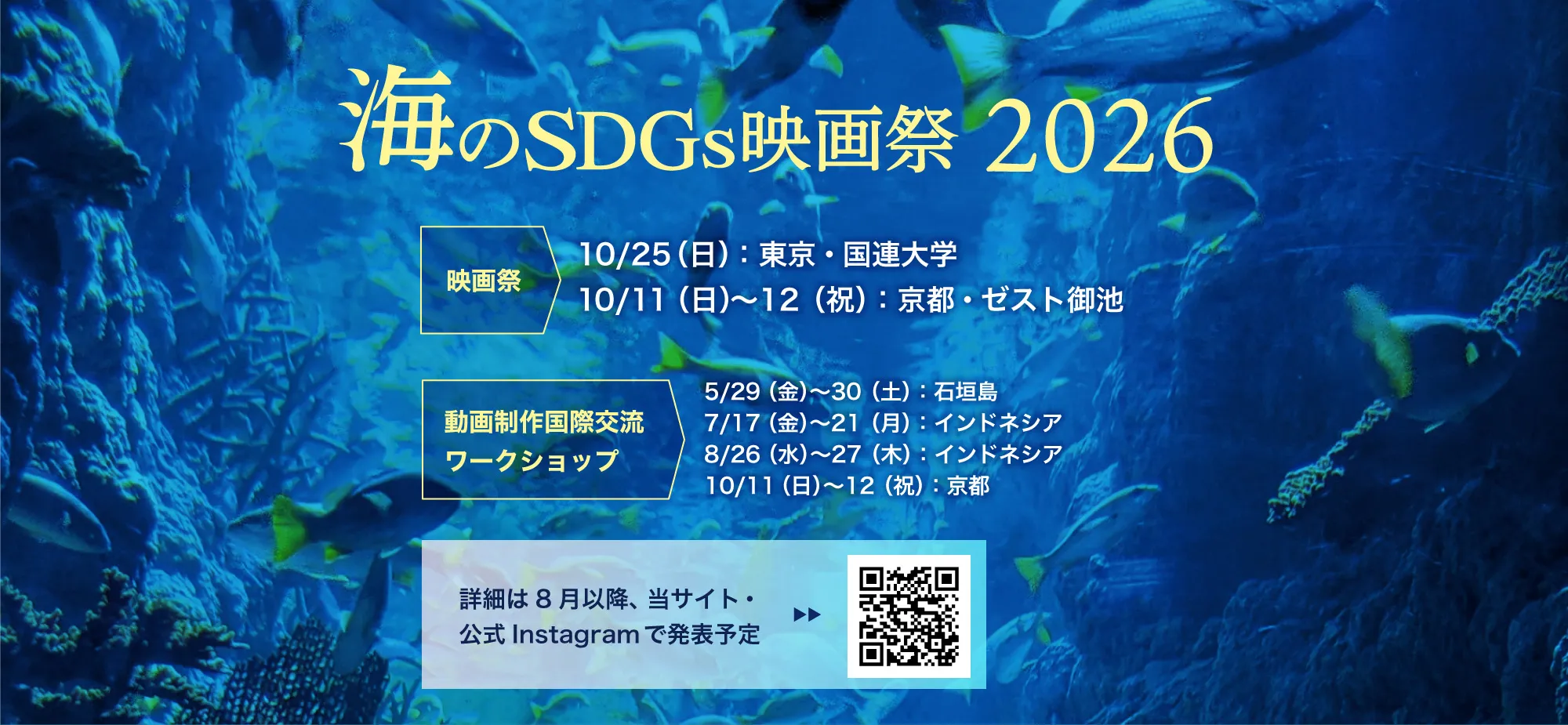 海のSDGs映画祭2026公式ホームページ
